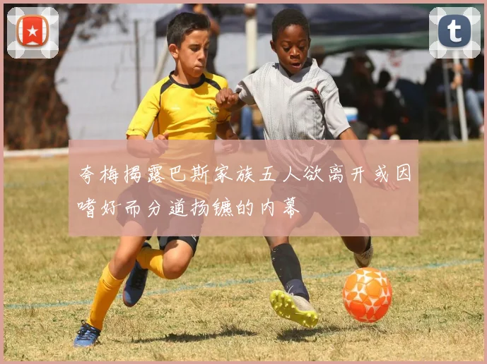 夸梅揭露巴斯家族五人欲离开或因嗜好而分道扬镳的内幕